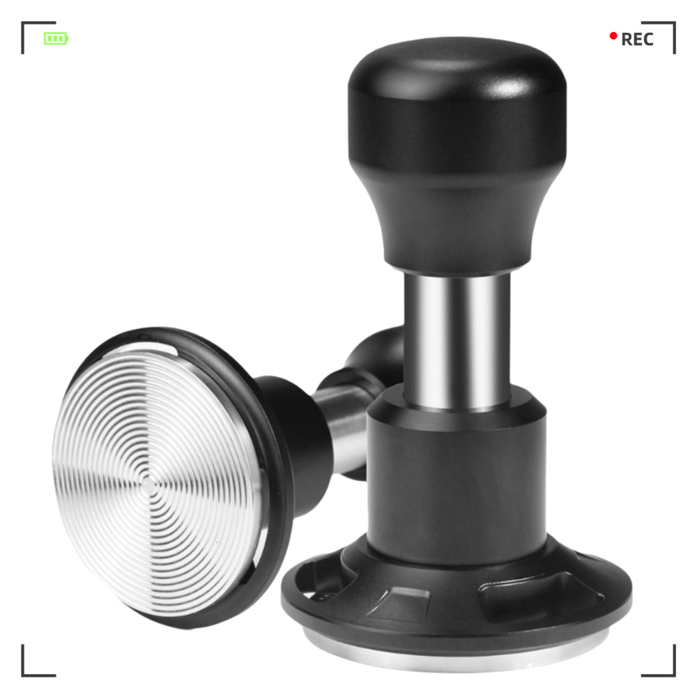 Espresso Tamper , Base Ondulada Pressão Constante Mola Adulteração De Café , 58.5mm 53mm 51mm