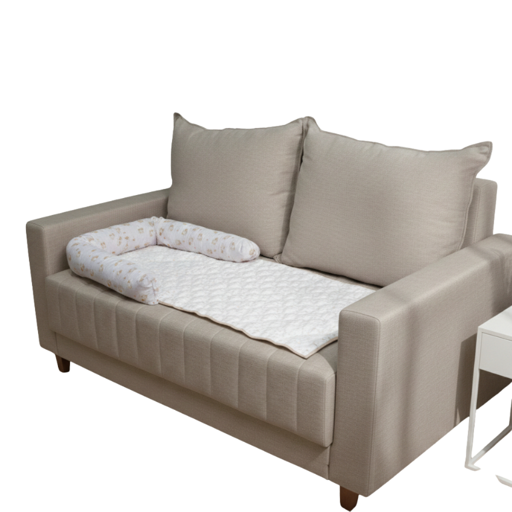 Cama Pet Protetor de Sofá Com Ziper Reforçado Estampa Neutra Para Cachorros Porte Pequeno Luxo
