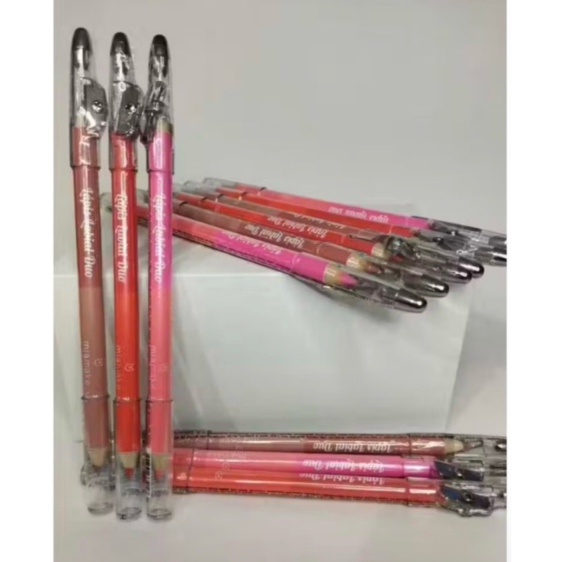 Lapis Labial Duo Com Apontador - Mia Make
