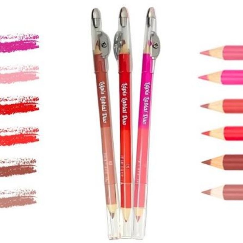Lápis Labial Duplo com Apontador Hora do Chá Mia Make