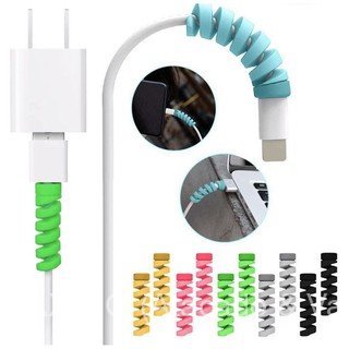 5/6/7 Pcs Protetor Espiral Espiral Para Cabo De Carregamento Fone De Ouvido Cabo De Linha PromoçãO