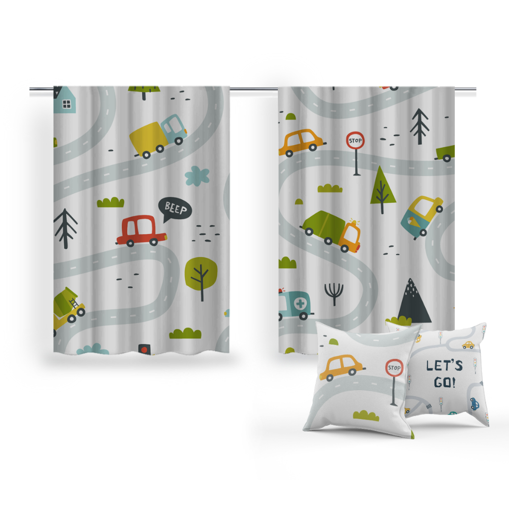 Cortina+Mimo 2 Capas Almofadas Conforto Estilo Decoração Carro Sofá Sala Quarto Estampas Exclusivas Alta Qualidade Variedade Cores Almofadas Macias Elegantes Acessórios Modernos