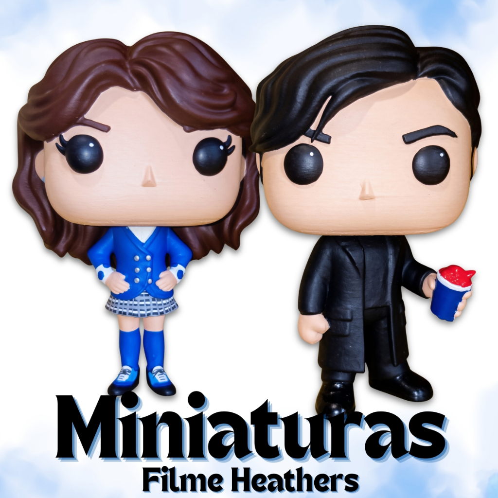 Miniaturas Personagens Filme Heathers - Verônica & Jason