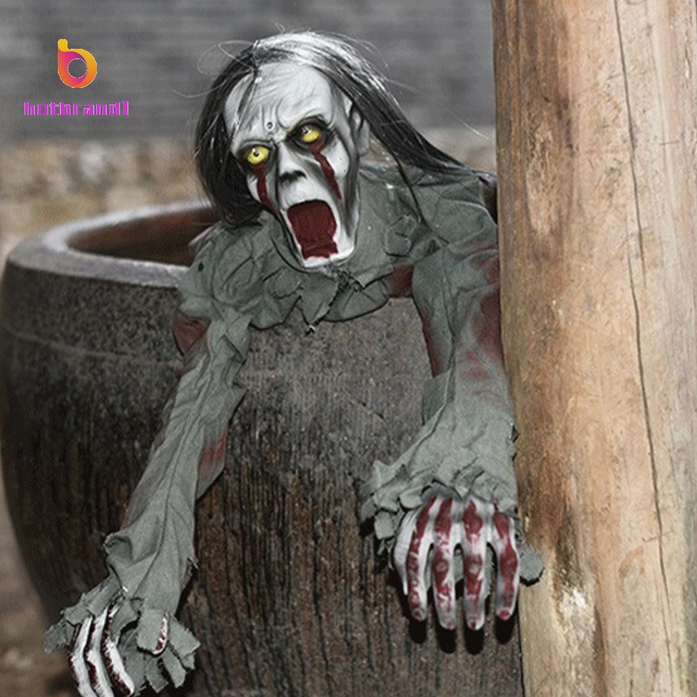 Sensor De Som Halloween Ghost Prop Movimento Elétrico Rastejante