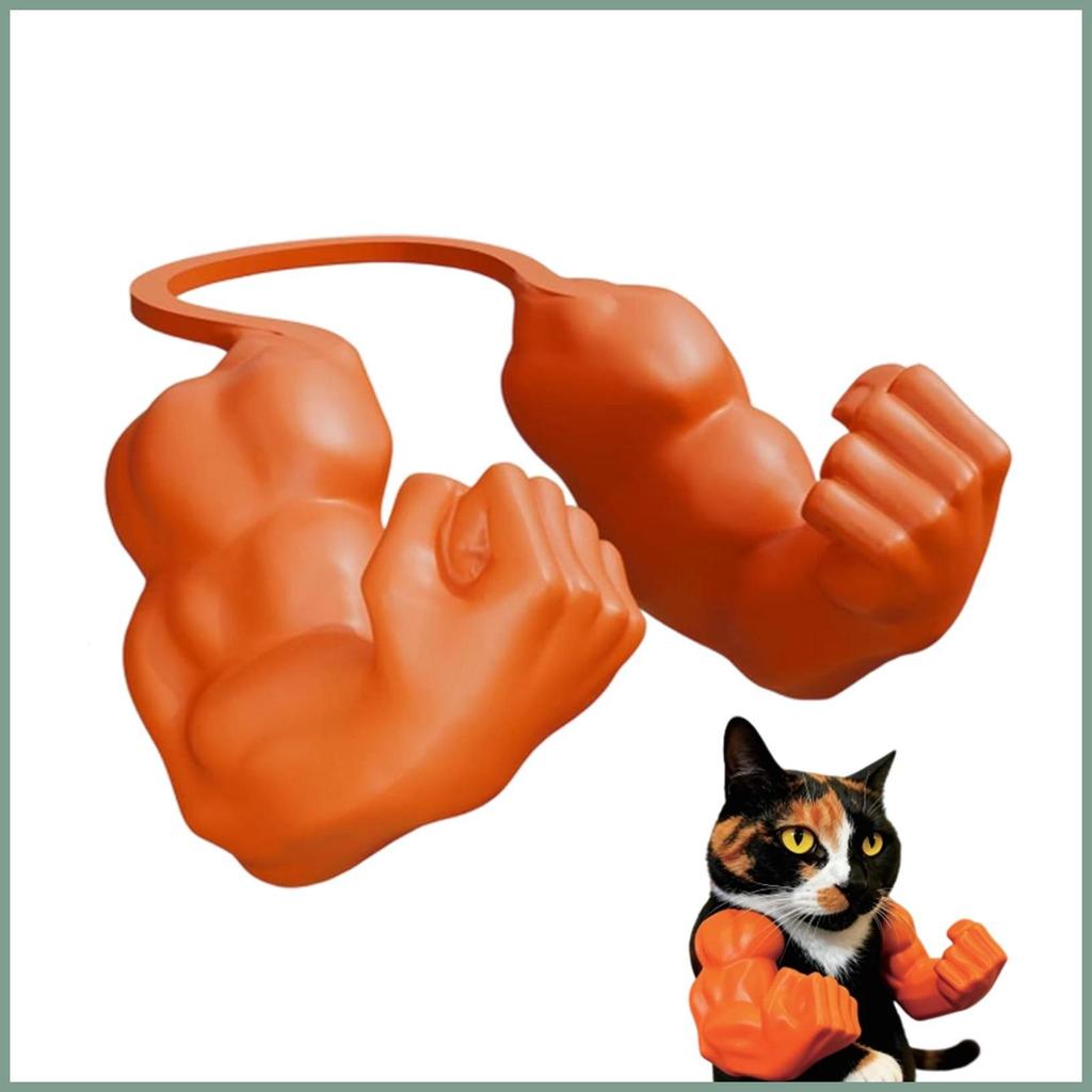 Músculos Para Gatos Gatinho Prop Silicone Engraçado Brincadeira Gato Braços Musculares Festa De Animais De Estimação Fot