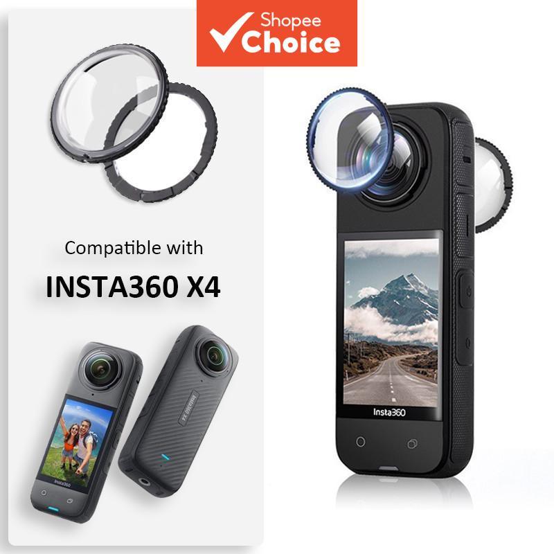 Para Insta360 X4 Premium Lente Guarda Removível Capa Protetora Acessório Da Câmera De Ação
