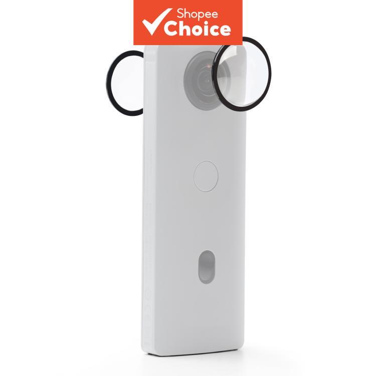 Câmera Tripé Montagem Lente Guarda PC Kits De Capa Protetora Para Ricoh Theta SC2 Sv (Transparente