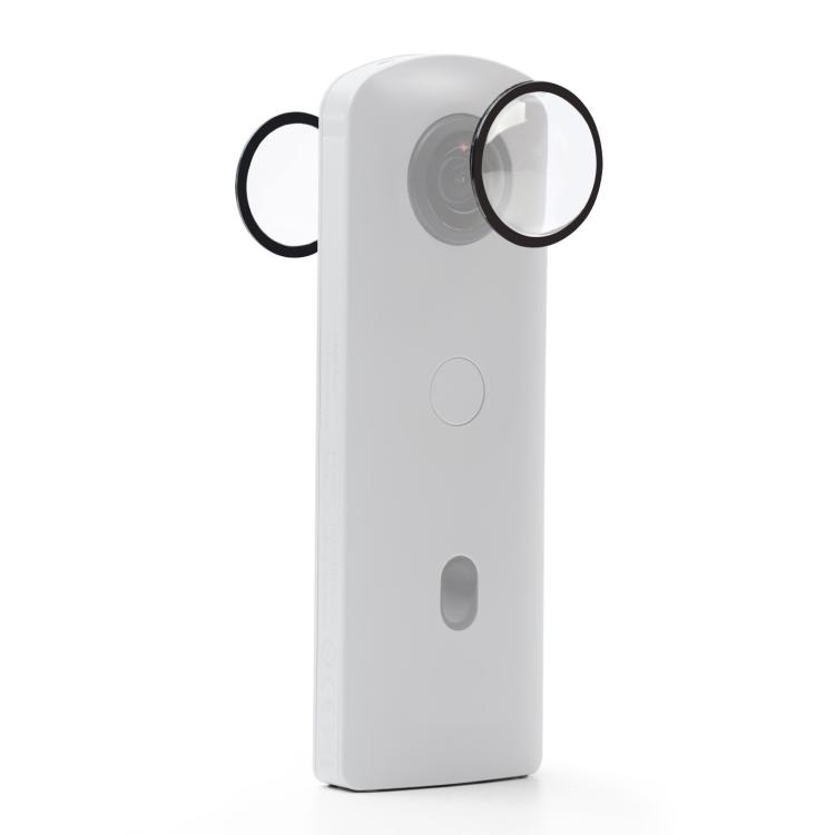 Câmera Tripé Montagem Lente Guarda PC Kits De Capa Protetora Para Ricoh Theta SC2 Sv (Transparente