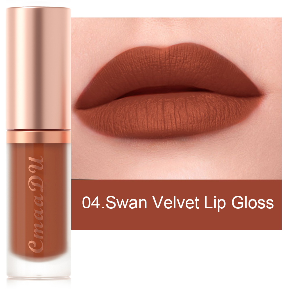 Coraa Du Velvet Matte Lip Color à prova d'água, longa duração, fácil aplicação, não gruda no copo, presente perfeito.