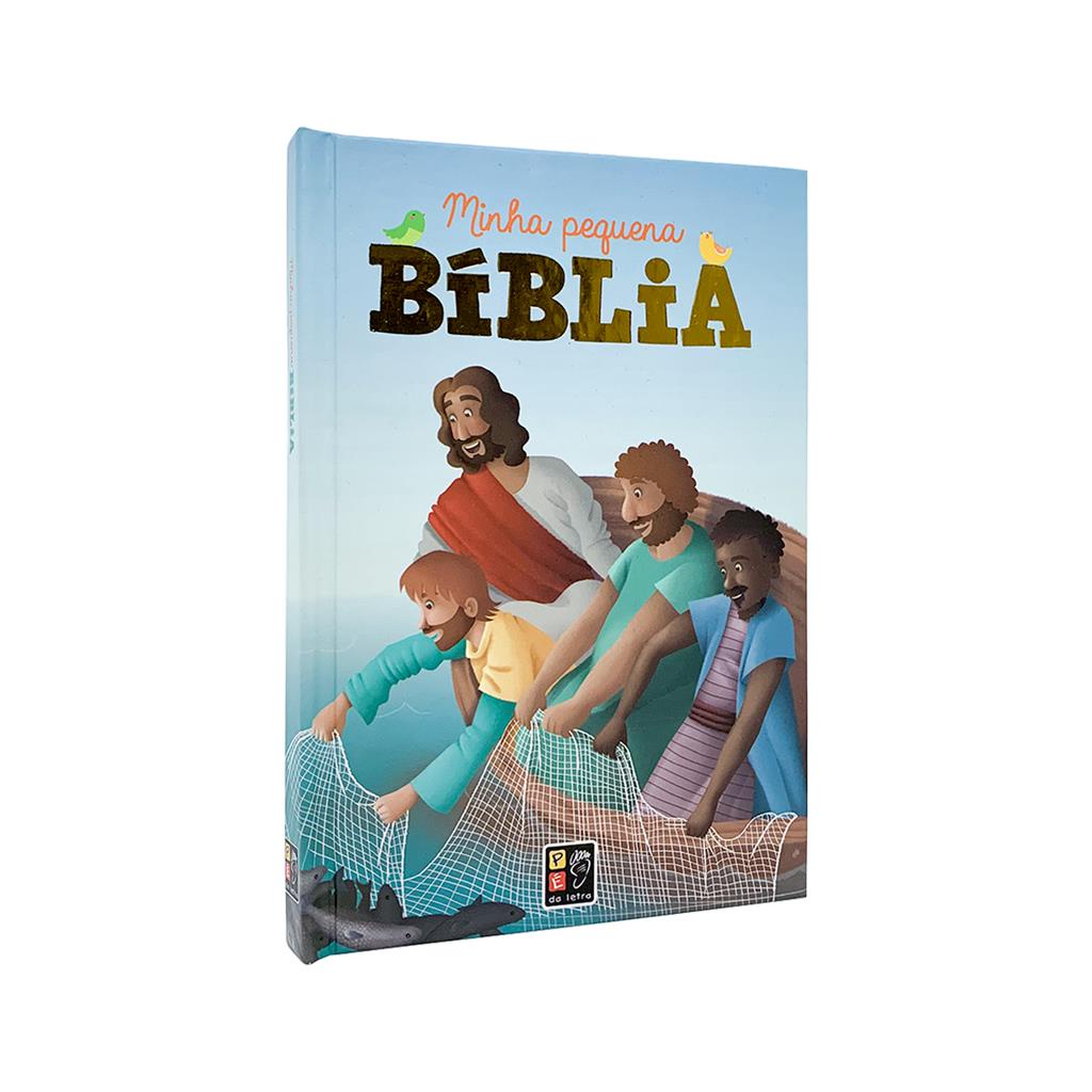 Minha Pequena Bíblia - Antigo e Novo Testamento Ilustrada - Livro Físico