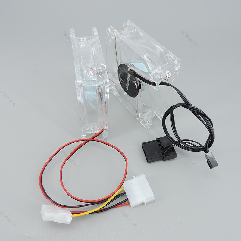 8025 Verde Vermelho Bule Branco Quatro Cores 4Pin LED PC Computador Caso Ventilador De Refrigeração Sem Escova 80 * 25mm