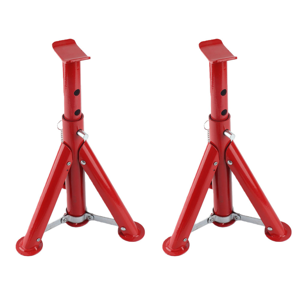 emlybr Car Jack Stand 3 Ton Capacidade 11.42-16.06in Altura Ajustável Dobrável Para Caminhões SUV ATV