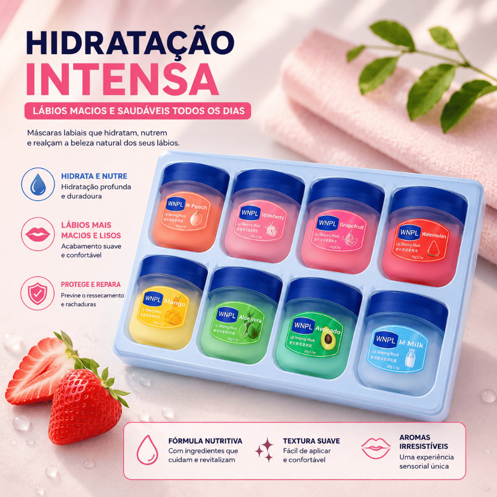 Balm balsamo de vaselina hidratante labial - WNP’L