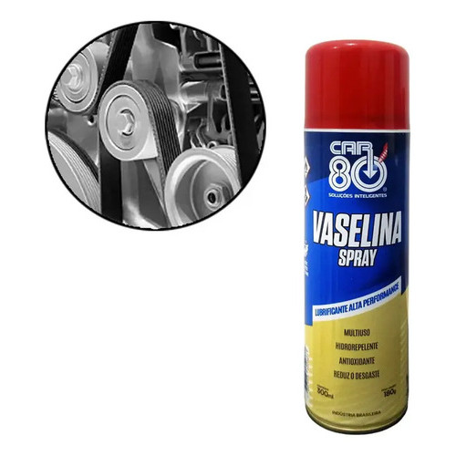 Kit 4 Vaselina Spray Lubrificante Alta Performance Car 80