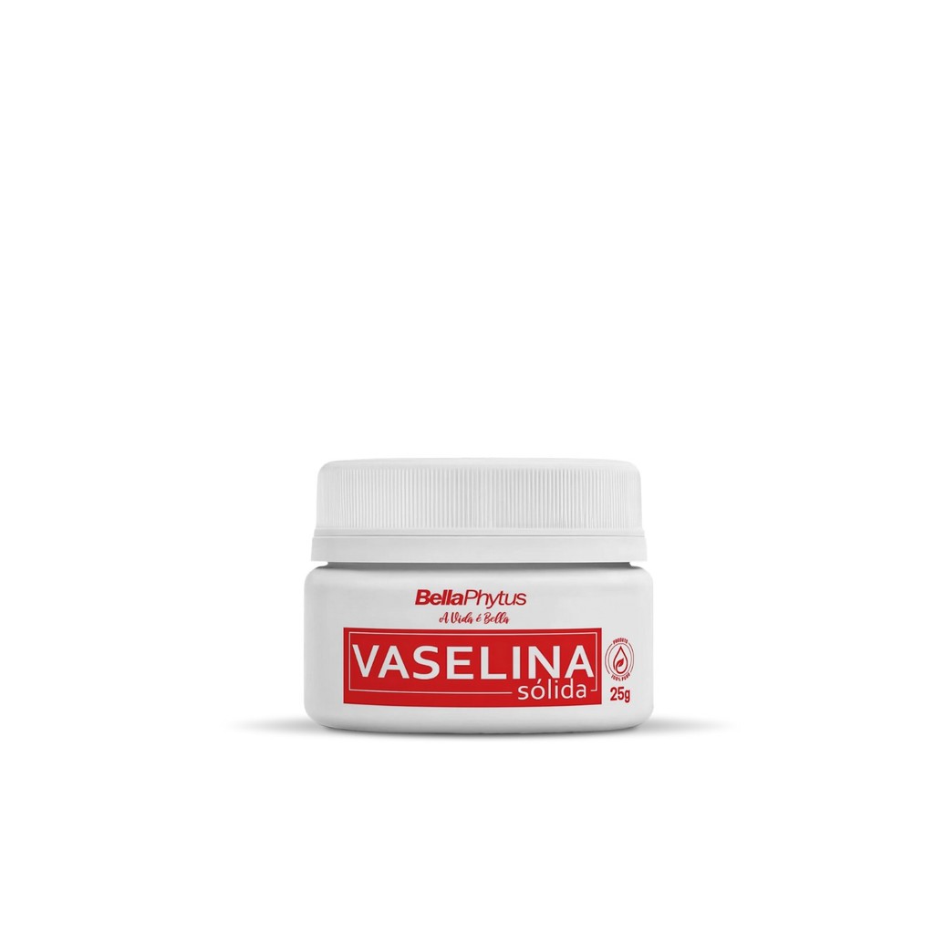 Vaselina Sólida 100% Pura 25g - BellaPhytus