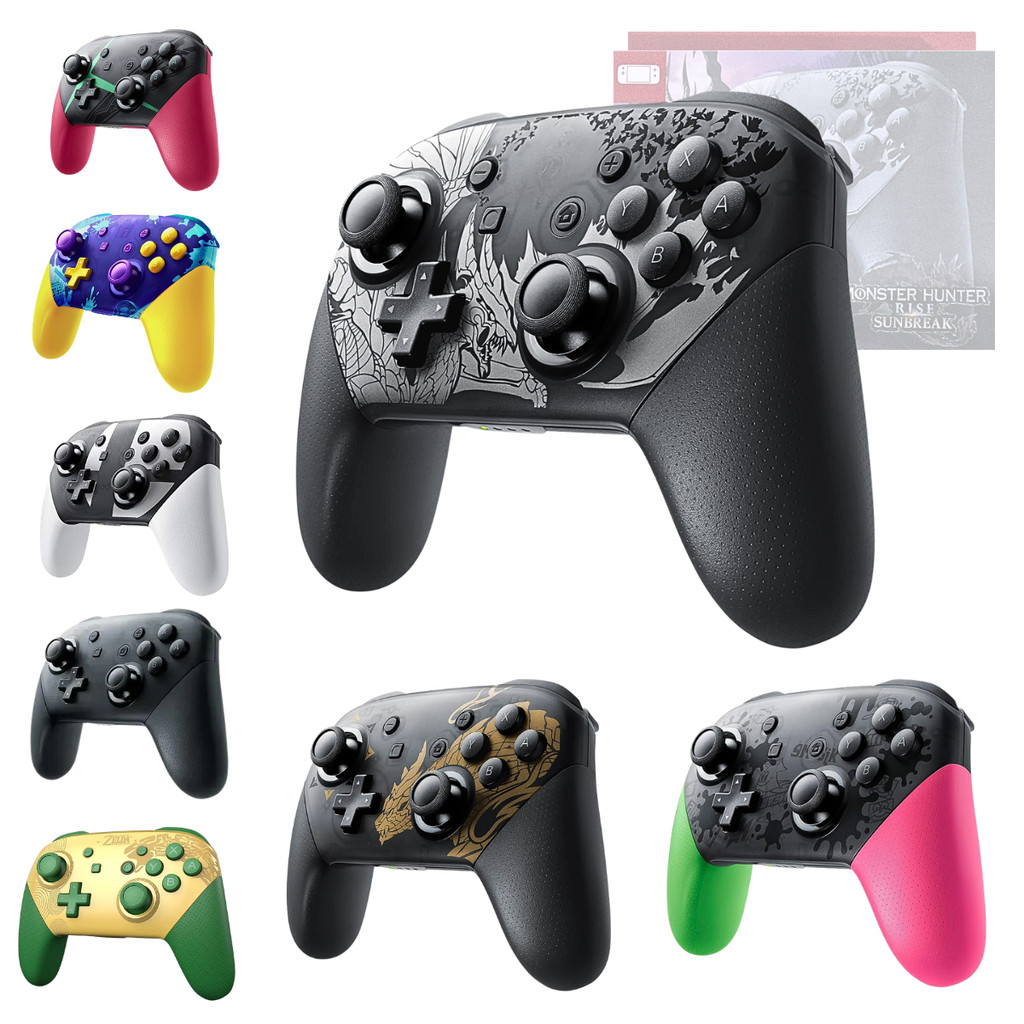Controle Gamer Joystick Sem Fio Compatível Switch Oled Lite Switch 2 Steam PC T&Z K001