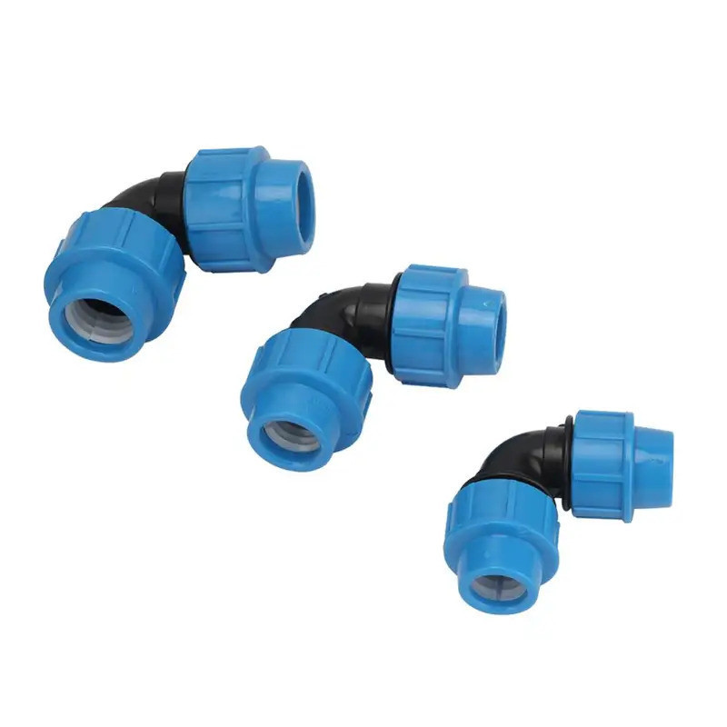 20/25/32mm PVC PE Tubo Torneira Divisor De Água Plástico Cotovelo Conector Jardim Fazenda Irrigação Tubulação Mangueira