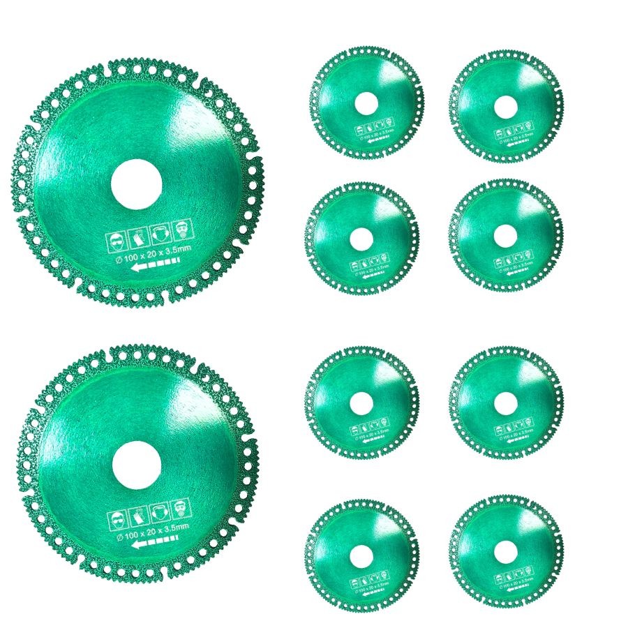 Disco Corte 6 Em Diamante Lâmina De Serra Multifuncional 100mm Ultra Fino Para Azulejo Cerâmico PVC