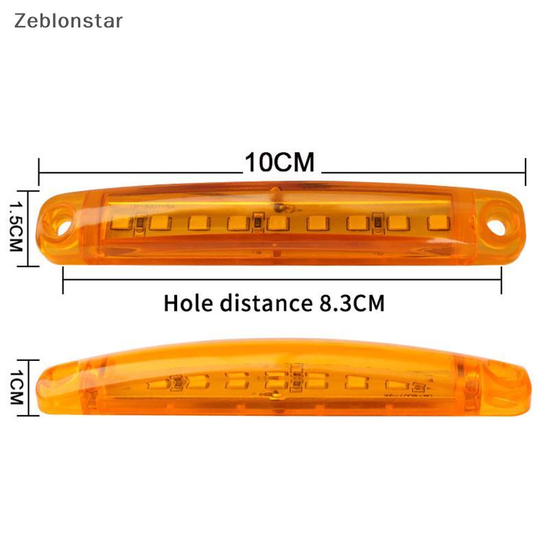 [Estrela] 1 Pcs 12V-24V Led Indicador De Marcador Lateral Luzes Do Carro Dianteiras Traseiras Para Trailer Trus Cab RV (