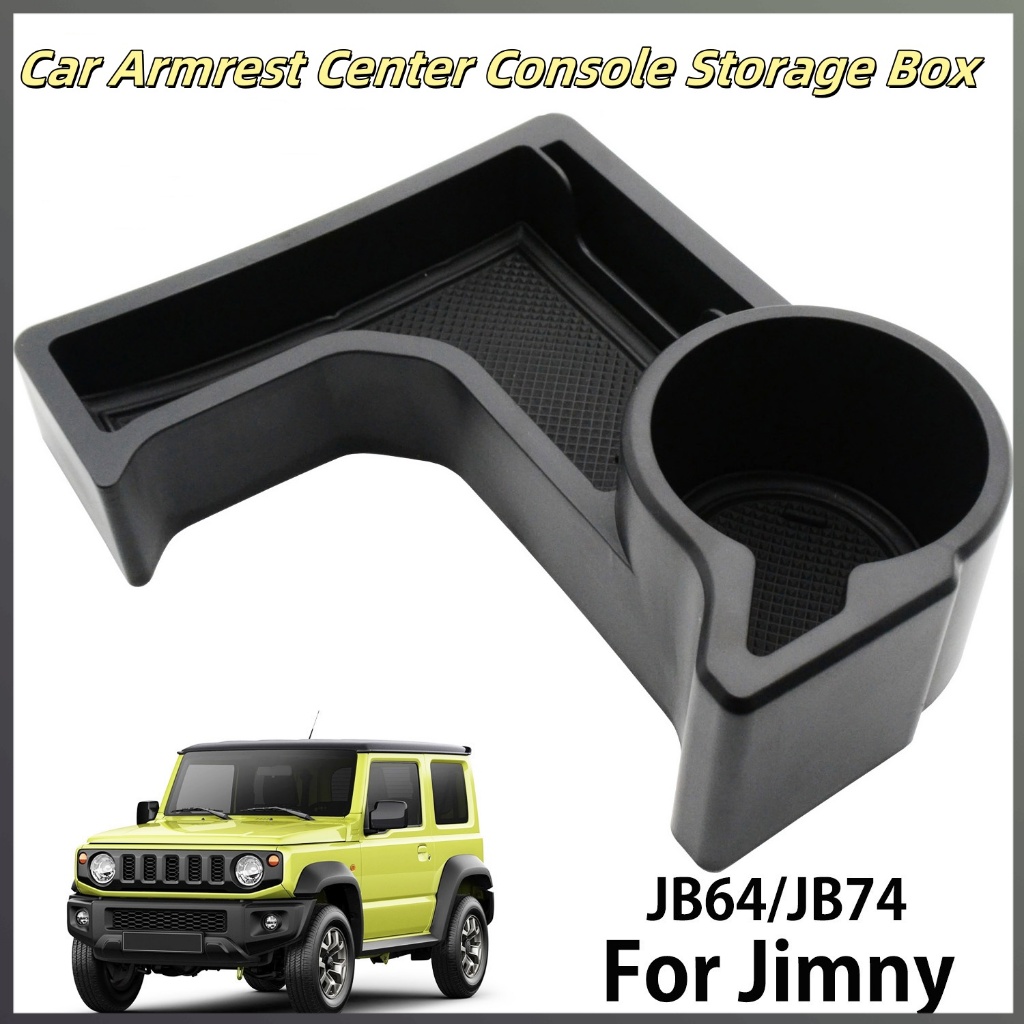 Suzuki Jimny 2019-2024 JB64 JB74 Console Central Caixa De Armazenamento De Apoio De Braço Organizador Bandeja De Luva Su