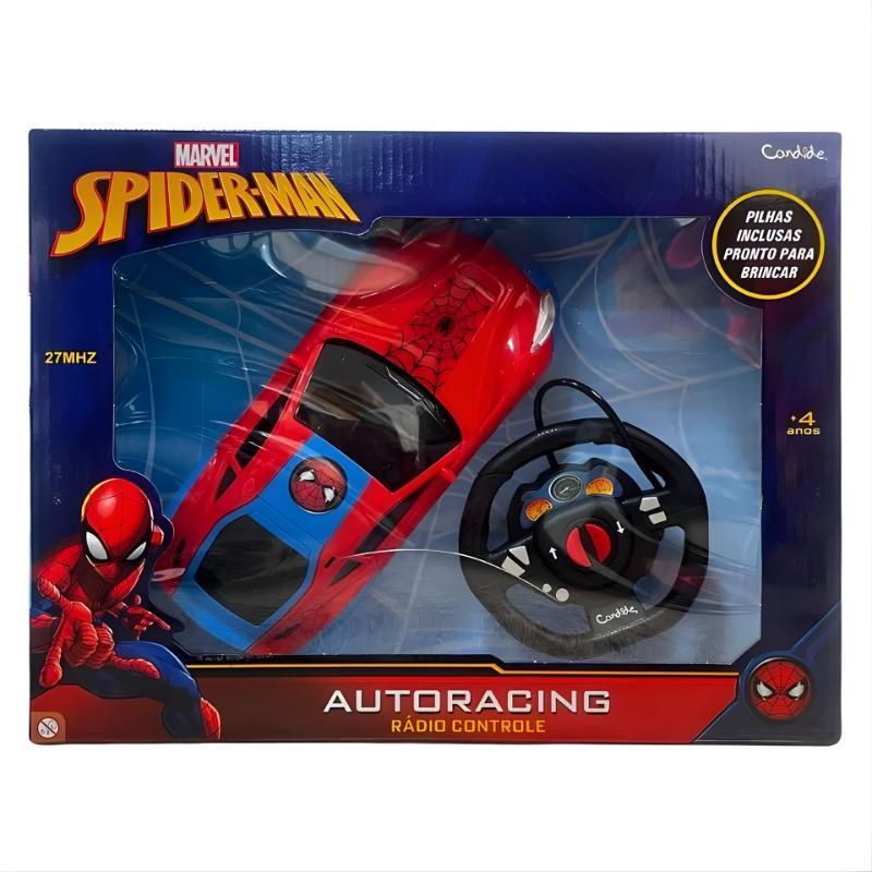 Carrinho de controle Remoto Spider-Man Auto Racing