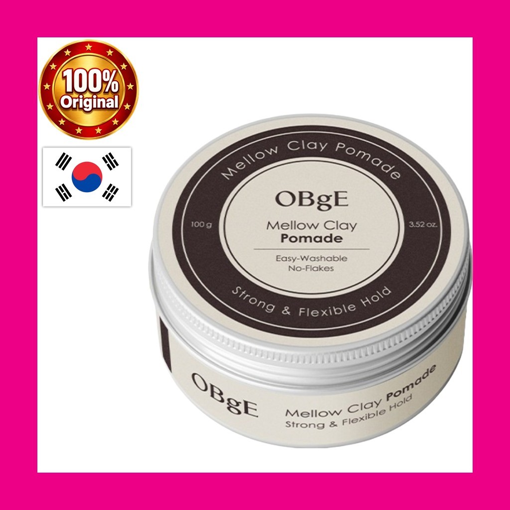 [OBgE] Pomada De Argila Suave , 100g , 1 Unidade/Coreana/Fixação Forte/100 % Genuína Da KtrendHub
