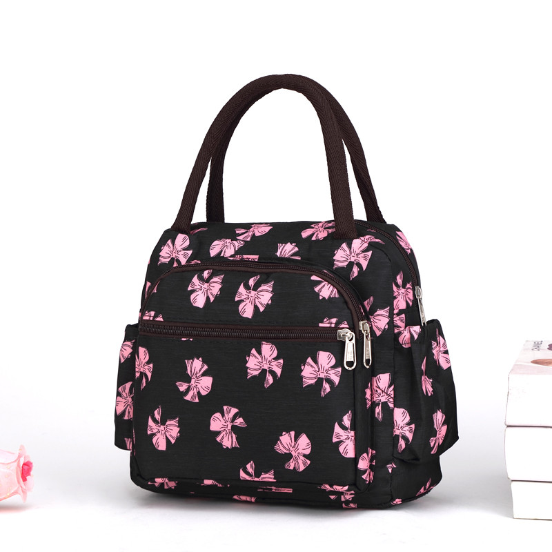 Lancheira saco bolsa feminina estudante à prova dwaterproof água almoço saco Oxford pano mãe saco Outing escritório trab