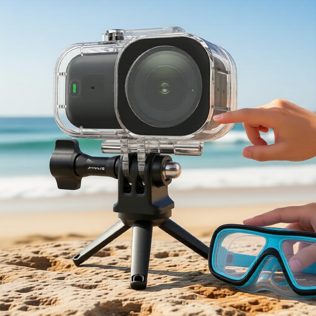 Protetor de Mergulho DJI Osmo Nano 45m de Profundidade, Caixa à Prova d'Água PULUZ (Transparente)