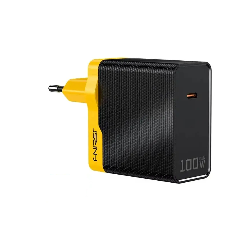 Carregador FNIRSI 100W GaN USB-C PD Fonte Fast Charger para Ferro de Solda HS-01 HS-02B