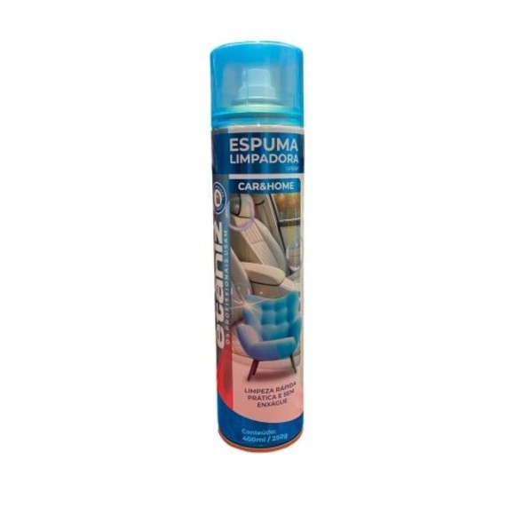 ESPUMA LIMPADORA SPRAY 400ML/250GRS ETANIZ