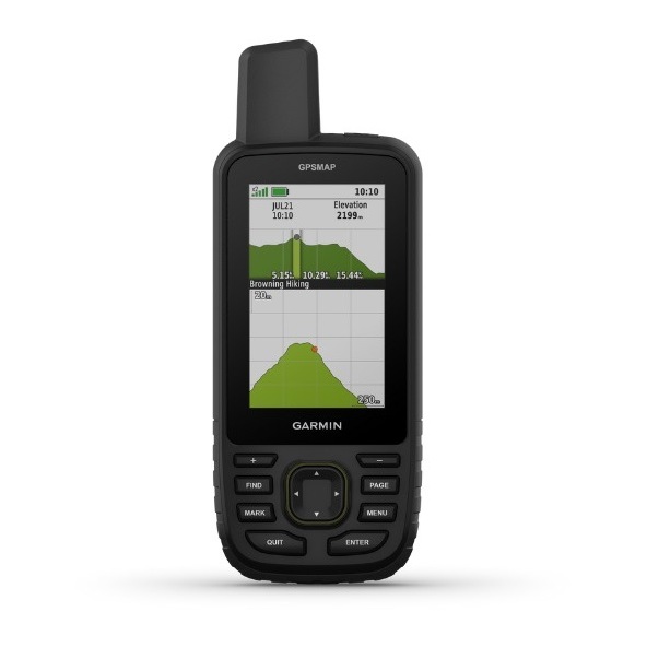 GPS Portátil Garmin Map 67 Mapa Topográfico 010-02813-02