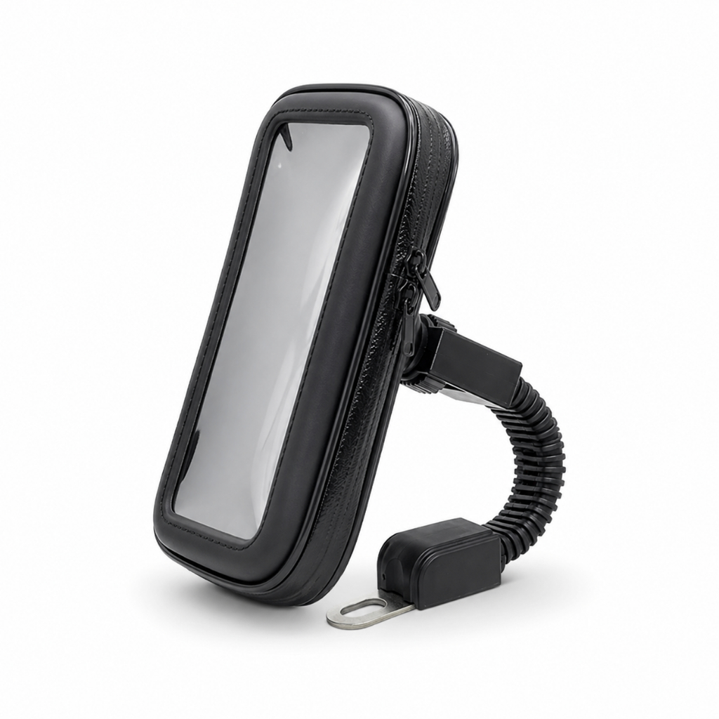 Suporte Celular Moto Retrovisor Case 6,5 Pol 360° Resistente à Água Yepp