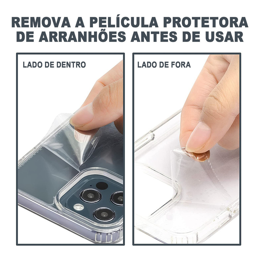 Nova Capa Magnética 360° Para iPhone 17 / 17 Air / 17 Pro / 17 Pro Max – Fina, Elegante e Anti Impacto