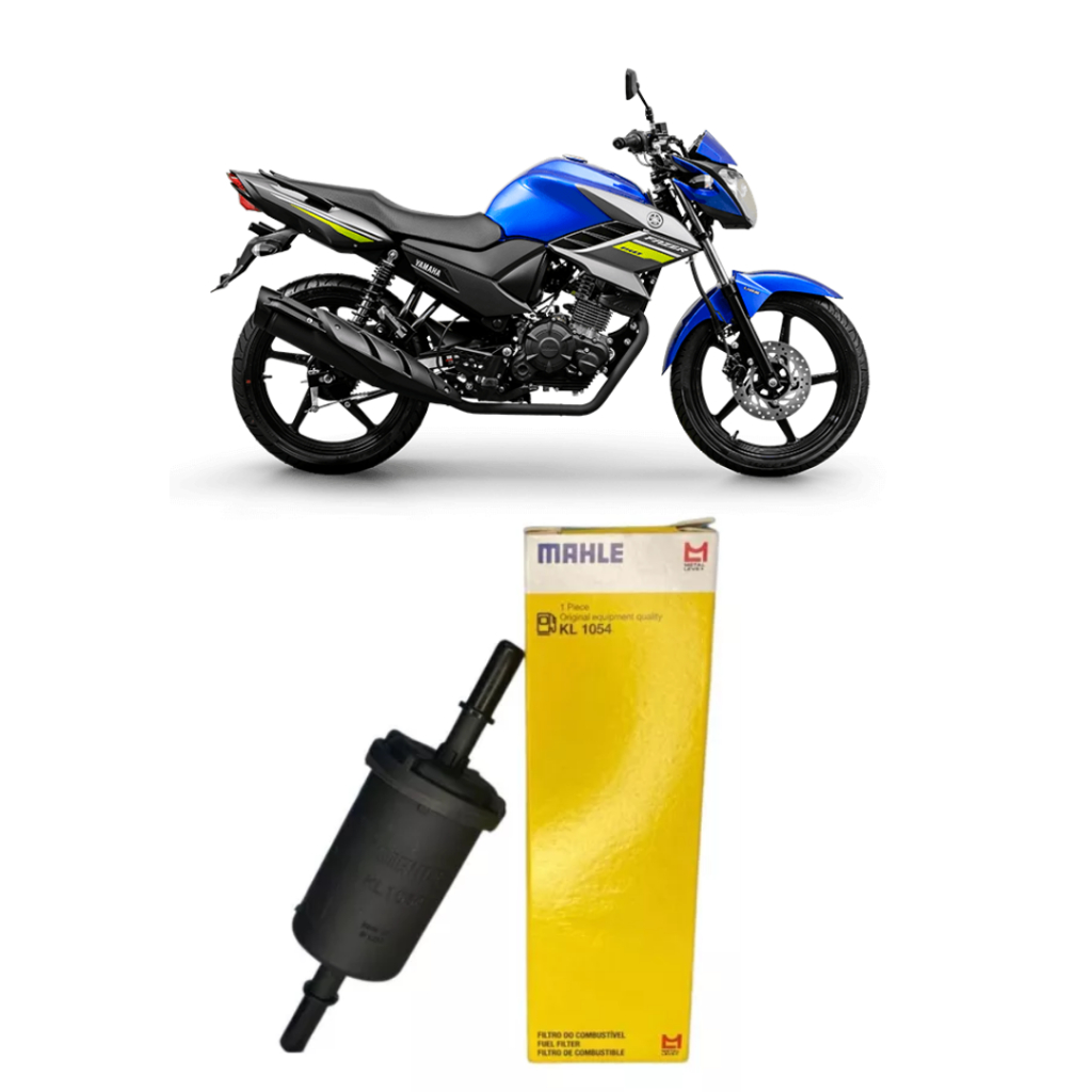 Filtro De Combustivel Para Yamaha Fazer 150 2014 até 2023 Original Metal Leve Mahle
