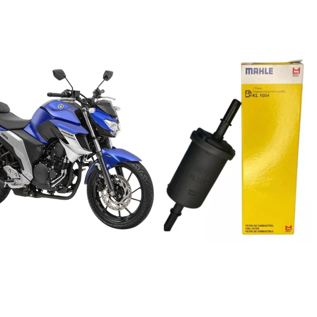Filtro de Gasolina Yamaha Fazer 250 2012 até 2022 Blueflex Original Metal Leve Mahle