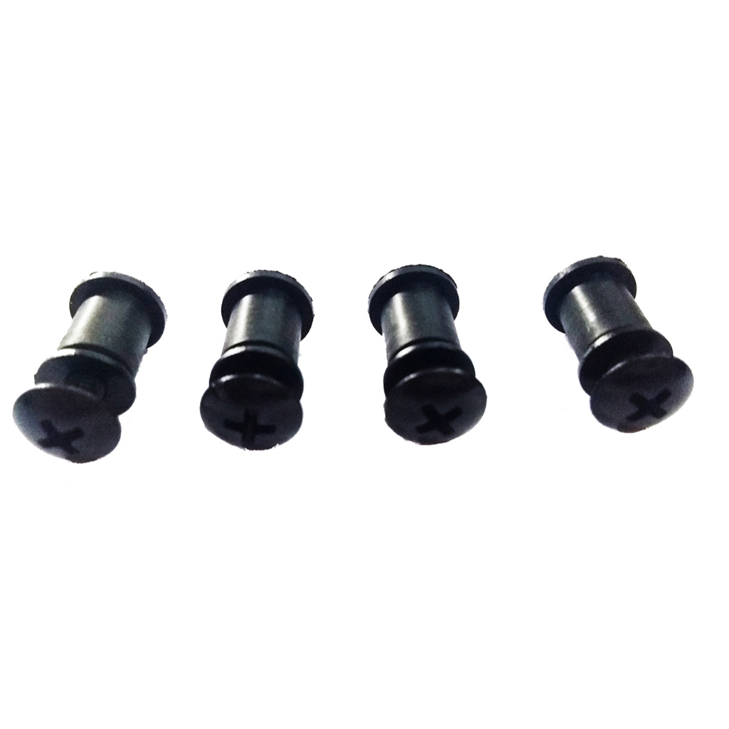 Parafuso Metal Bucha Bolha Yamaha Yzf R6 Philips Preto Kit 4