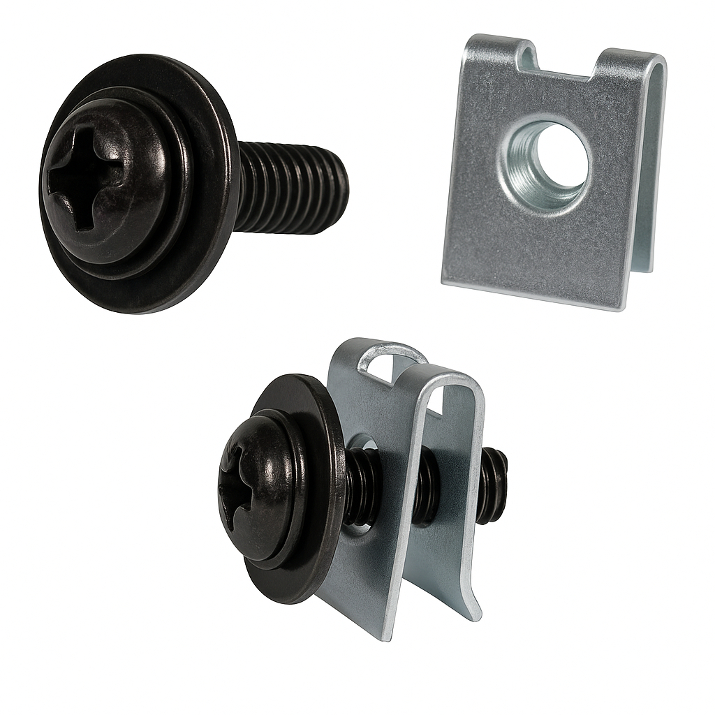 Parafuso Presilhas Carenagem Biz 100/125 Kit C/ 10pcs