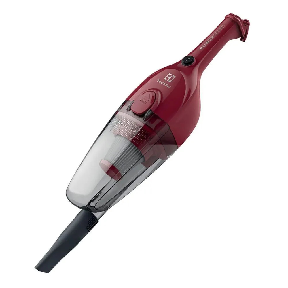 Aspirador de Pó Vertical Electrolux Portátil Stk13 1000w Vermelho com Fio 1.2 L  PowerSpeed Filtro HEPA 2 em 1