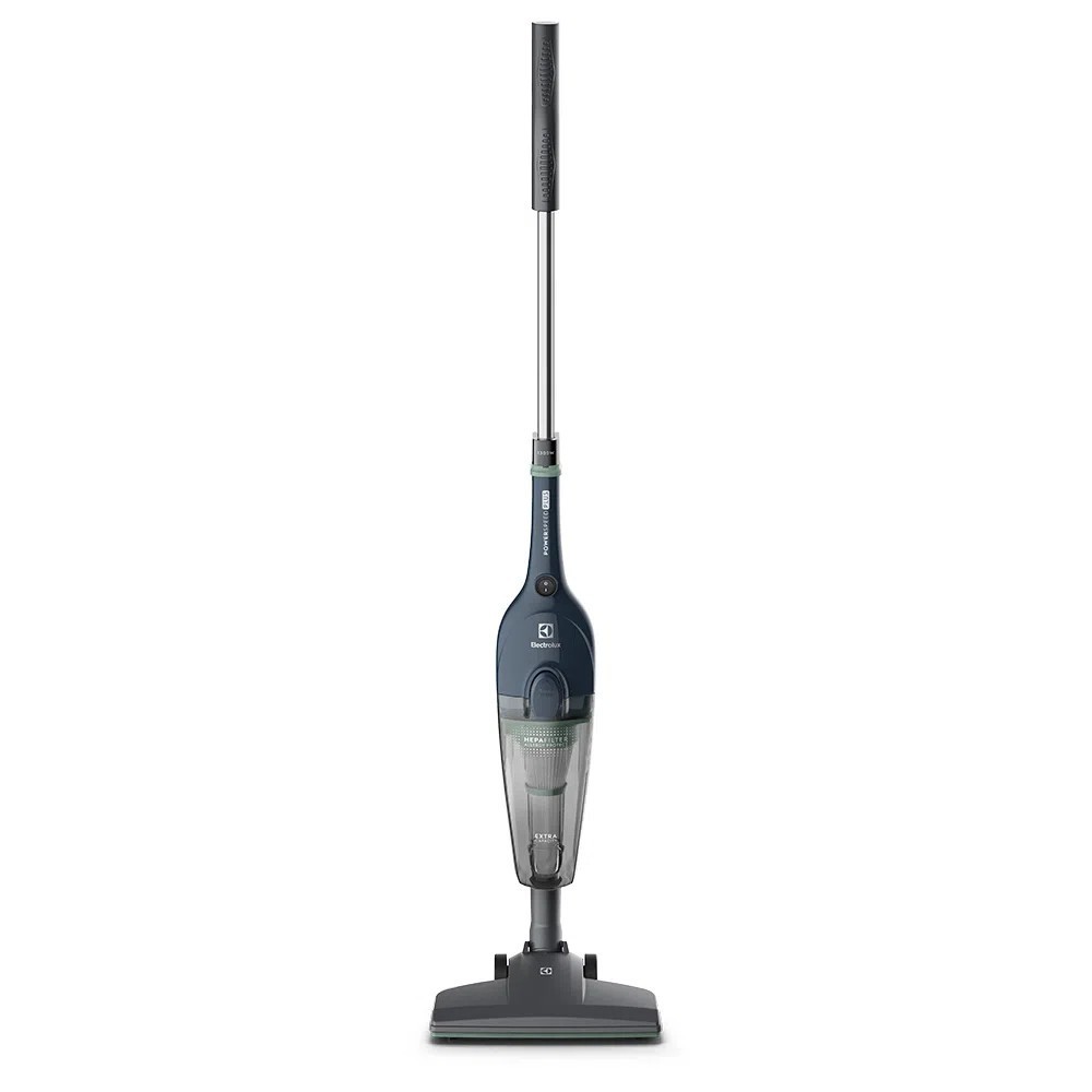 Aspirador de Pó Vertical Electrolux Portátil STK14  1300w Azul com Fio 1.6 L PowerSpeed PLus Filtro HEPA 2 em  1