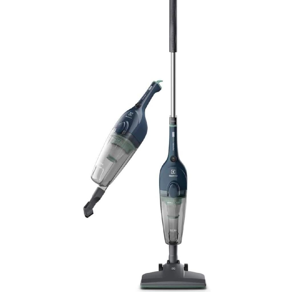 Aspirador de Pó Vertical e Portátil Electrolux STK14 Denim Blue Filtro HEPA 1450W - 220V