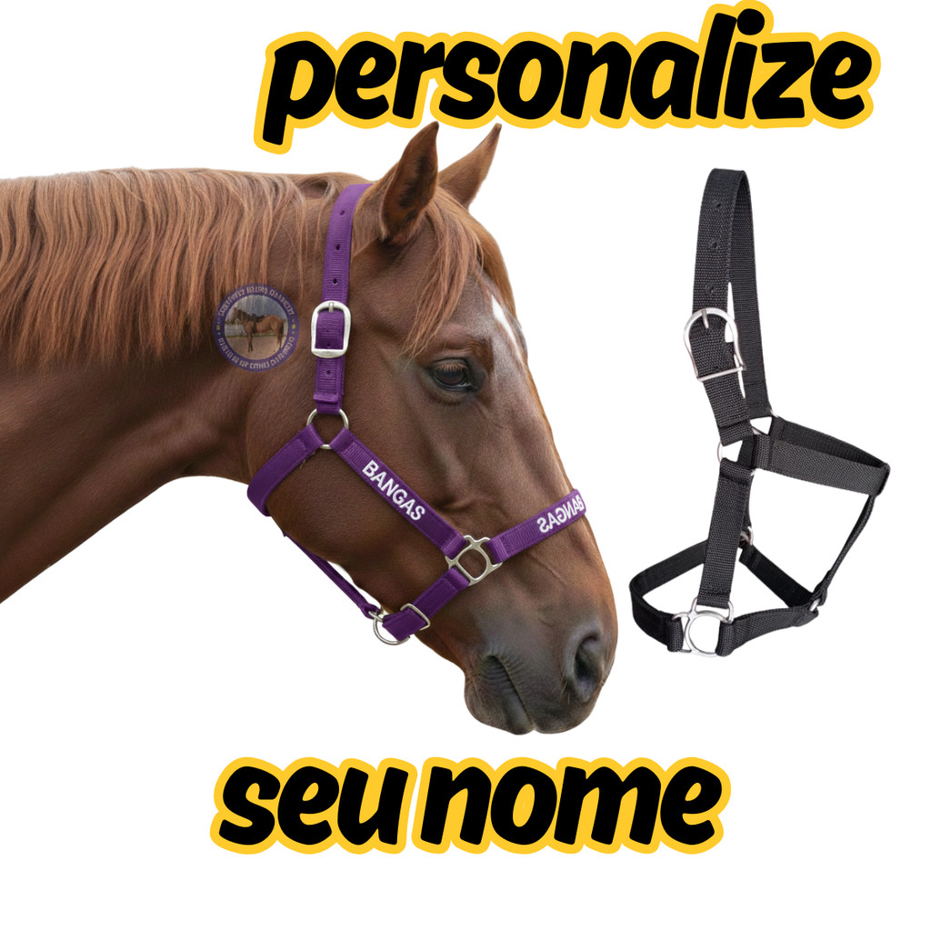 cabresto para cavalo personalizado Reforçado