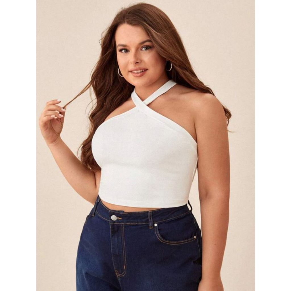 Cropped Top de cabresto Suflex