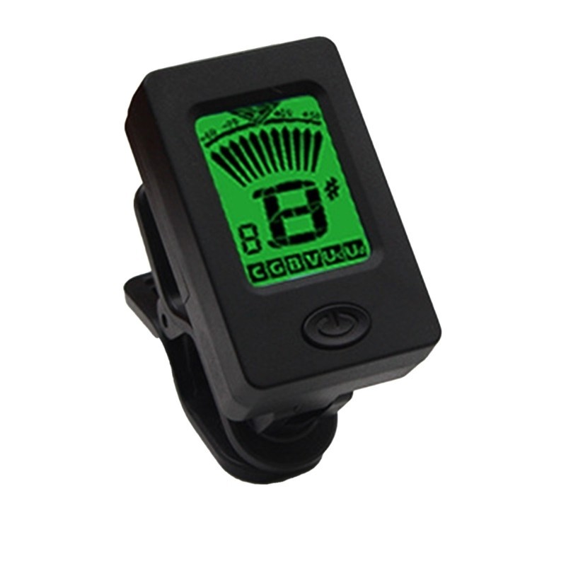 Li * Afinador Guitarra Clip On Tuner Para Ukuleles Preciso Display LCD
