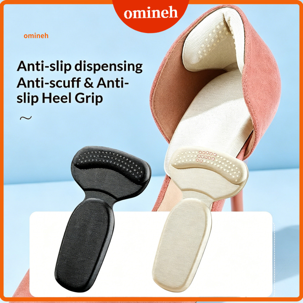 Heel Support Cushions Shoes Pads 2/4 Pairs Anti-slip Cushion Inserts for Blister Prevention Pain Relief Grips for Loose