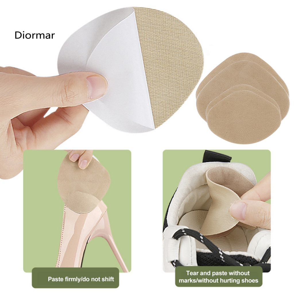 Running Shoe Repair Hole Patch 2 Pairs Heel Patches Self-adhesive Soft Cushions for Shoes High Heels Pain Relief Inserts