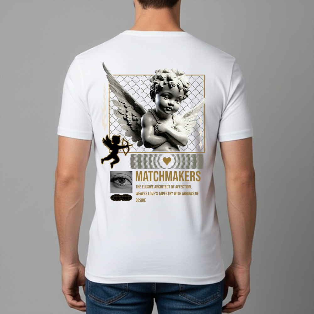Camiseta Masculina Estampa Estátua Cupido Dry Fit Conforto Blusa T-Shirt Academia Tamanho P GG
