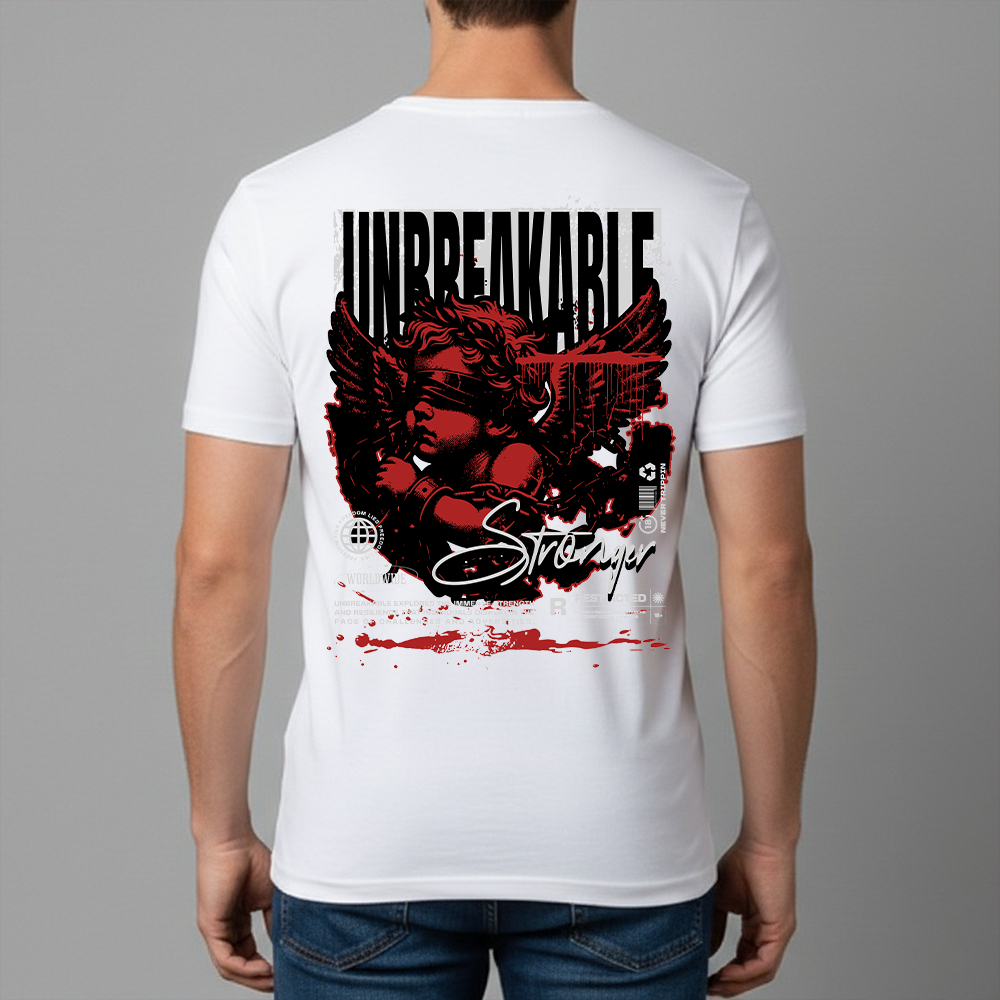 Camiseta Masculina Estampa Cupido Vermelho Dry Fit Conforto Blusa T-Shirt Academia Tamanho P GG