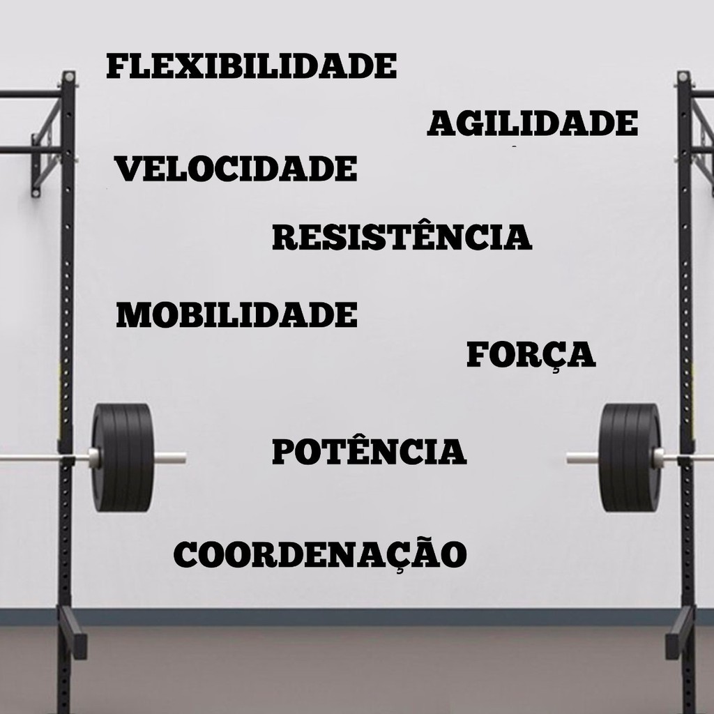 Adesivo Decorativo Vidro Parede Palavras Motivação Academia