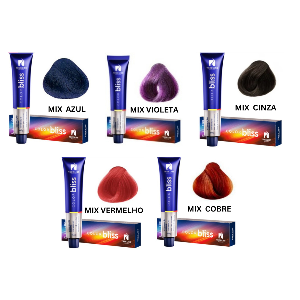 CORRETOR MIX COLORAÇÃO TONALIZANTE COLOR BLISS 60 GRAMAS