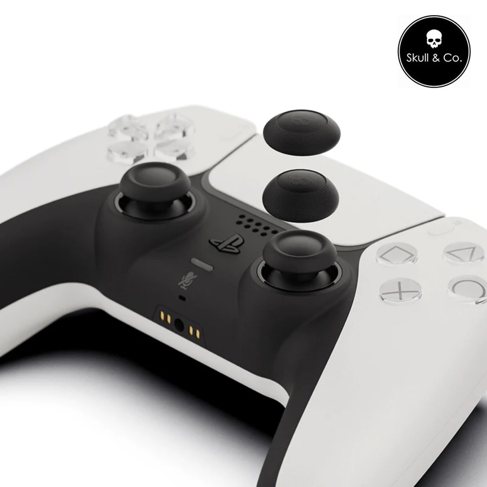 Crânio E Co . Conjunto De Aperto De Polegar Convexo Tampa De Joystick Capa Para Controlador PS4 PS5 Nintendo Switch Pro